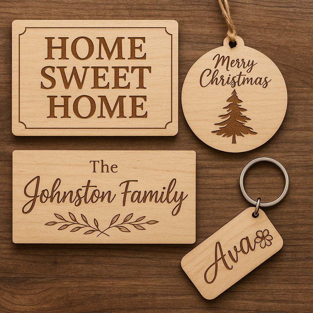 Engraved Wood