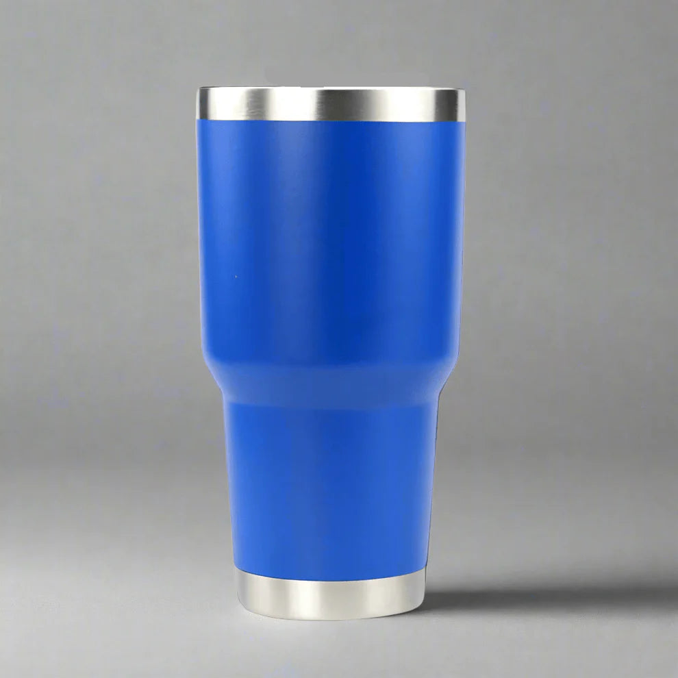 Engraveable 30oz Stainless Tumbler w/Magnetic Sliding Lid