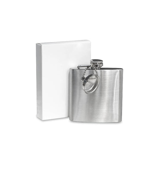 Engravable Stainless Steel
Flask with Funnel