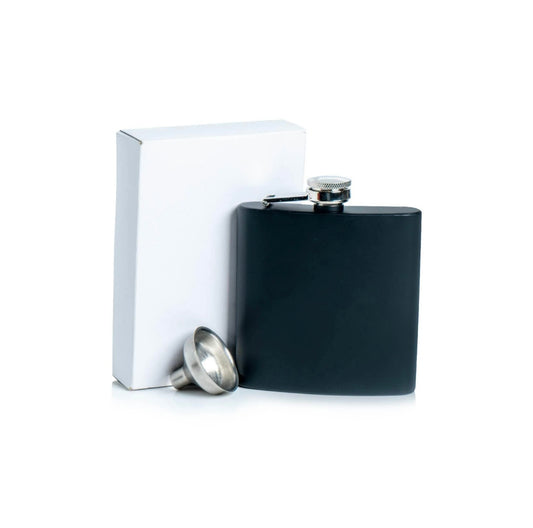 Engravable Stainless Steel
Flask with Funnel