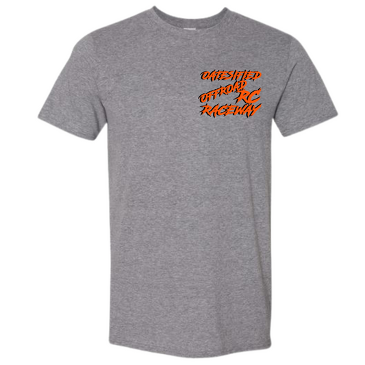 Oatesified Halloween Hoedown 2025 T-Shirt-Heather Grey (Adult)