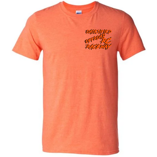 Oatesified Halloween Hoedown 2025 T-Shirt-Heather Orange (Adult)