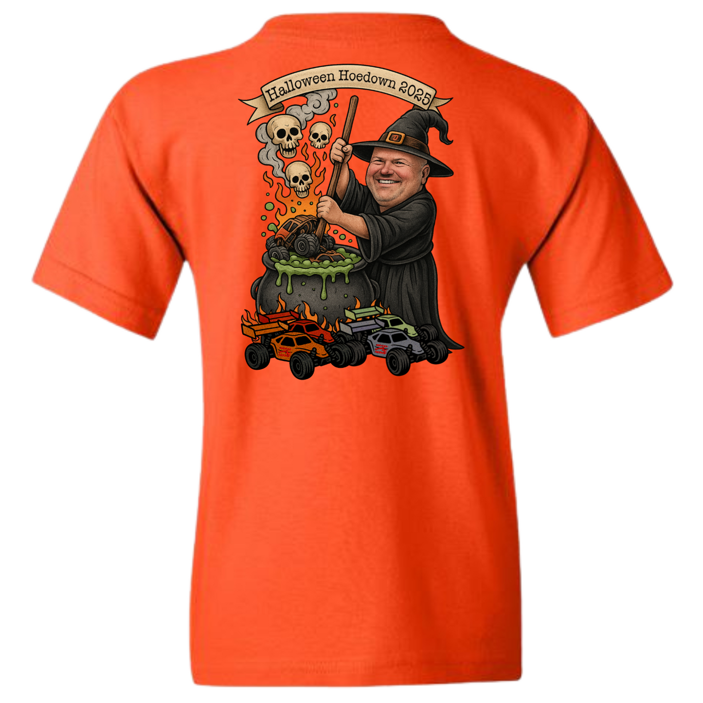 Oatesified Halloween Hoedown 2025 T-Shirt-Orange (Kids)