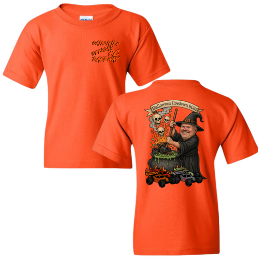 Oatesified Halloween Hoedown 2025 T-Shirt-Orange (Kids)