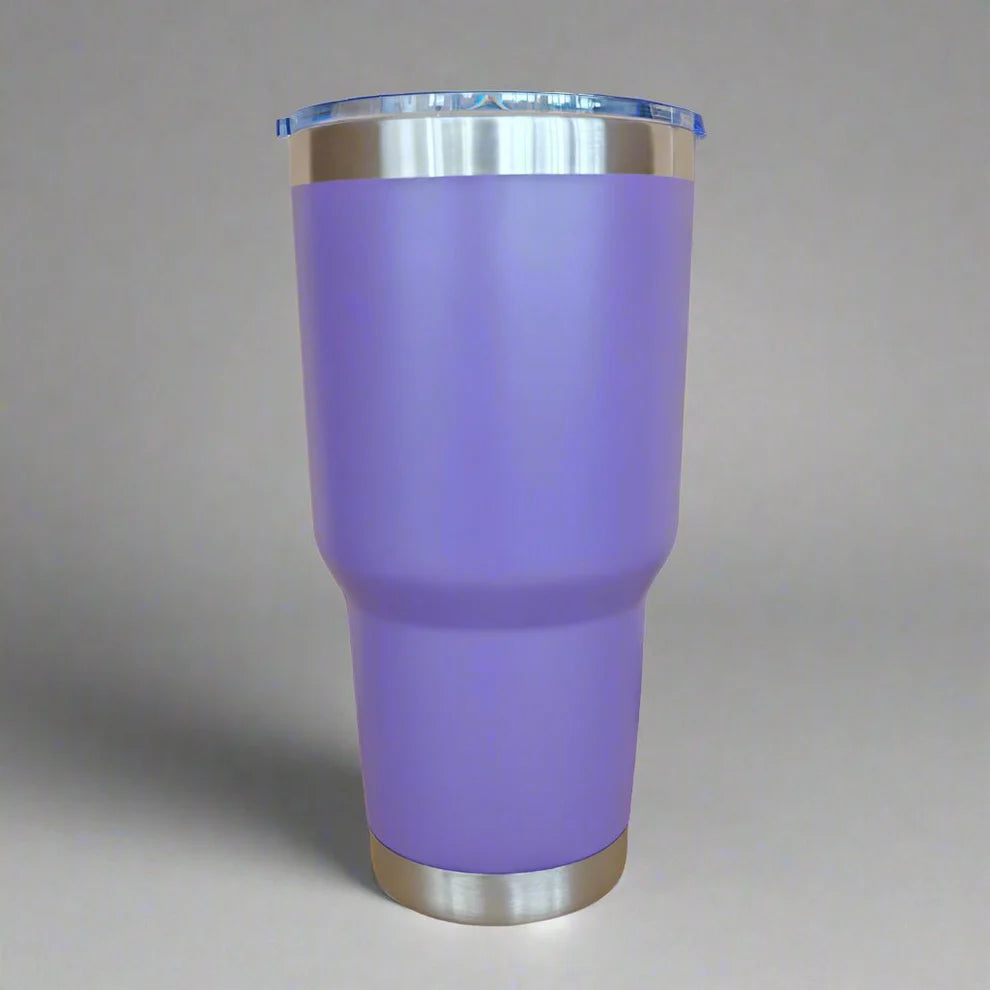 Engraveable 30oz Stainless Tumbler w/Magnetic Sliding Lid