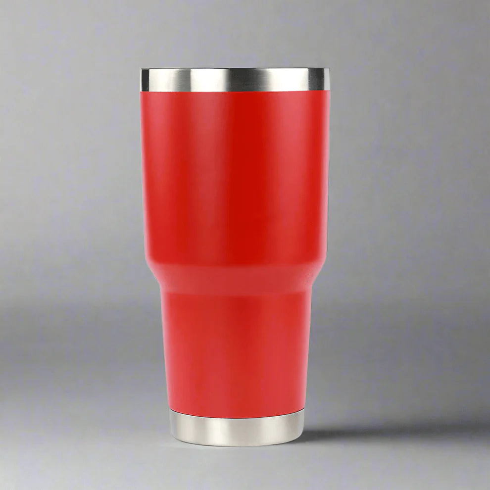 Engraveable 30oz Stainless Tumbler w/Magnetic Sliding Lid