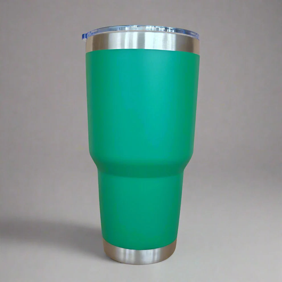Engraveable 30oz Stainless Tumbler w/Magnetic Sliding Lid